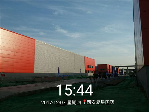 復(fù)興國藥西北運(yùn)營中心1#、2#倉庫